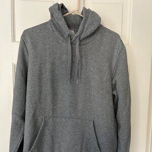 Puma Medium Gray Hooded Sweatshirt